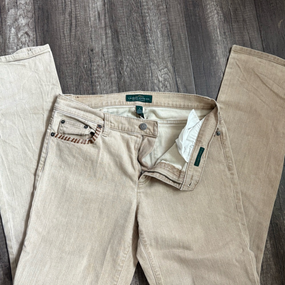 Ralph Lauren Light Brown Denim Pants